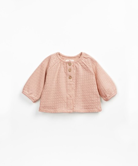 CHAQUETA JERSEY JACQUARD