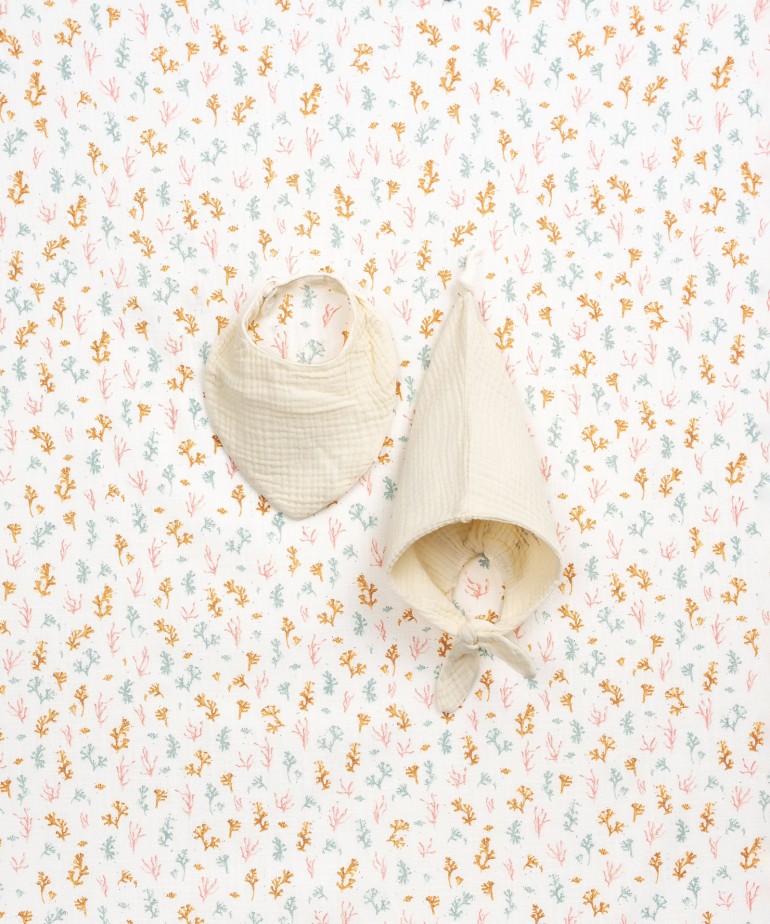 Gorro em tecido de algodo orgnico