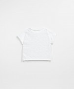 T-shirt com bolso canguru | Textile Art