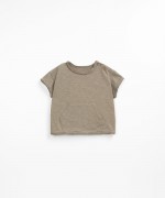 T-shirt com bolso canguru | Textile Art