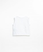 T-shirt with lettering on the front | Textile Art