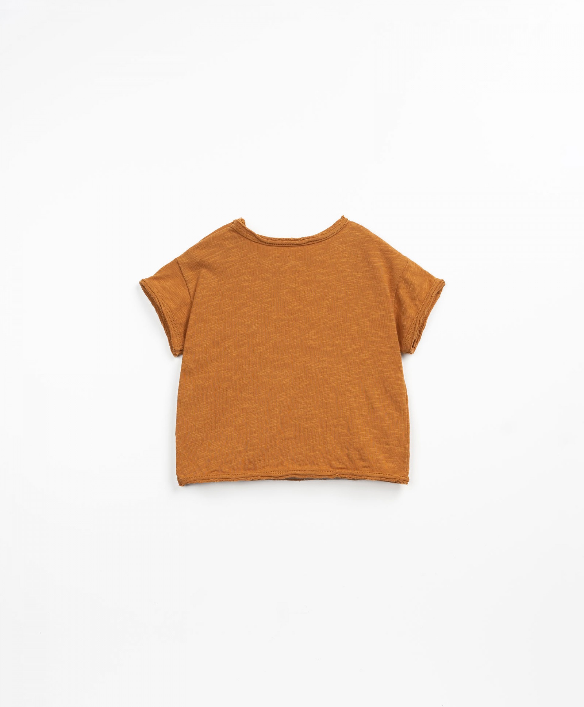 T-shirt con tasca a canguro | Textile Art