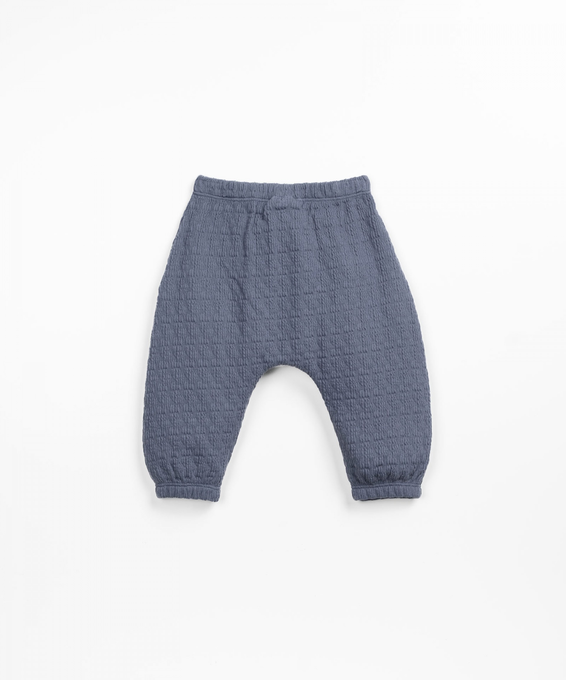 Pantalon en coton biologique et polyester recycl | Textile Art