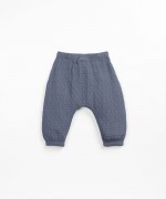 Pantaloni in cotone biologico e poliestere riciclato | Textile Art