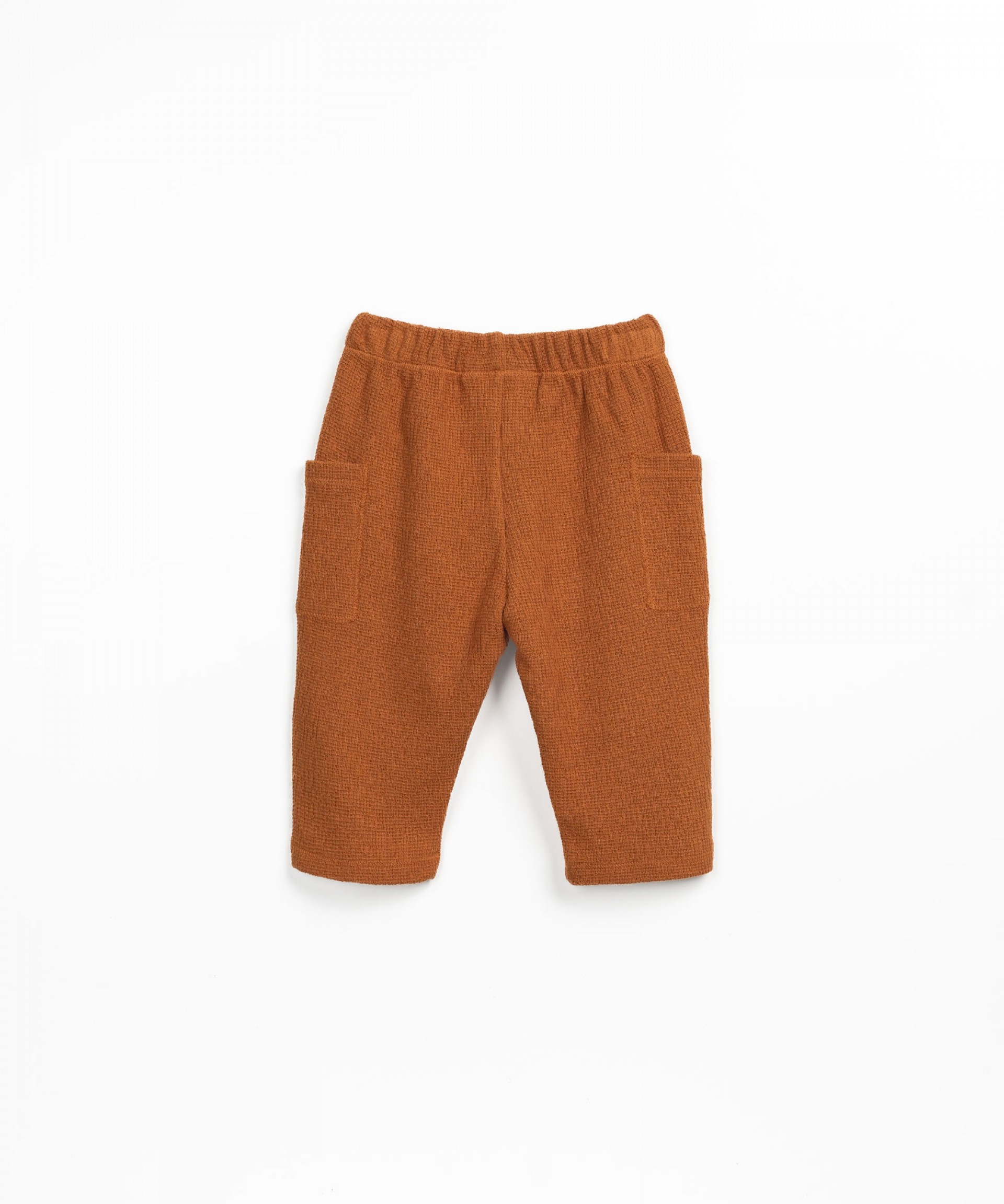 Pantalon avec un mlange de coton et de modal | Textile Art