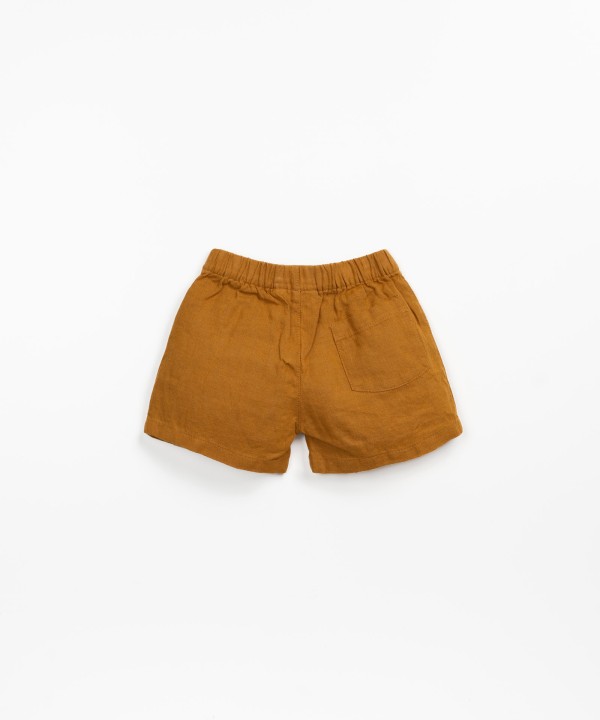 LINEN SHORTS