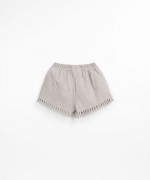 Pantaln corto con hilo Re(Play) | Textile Art