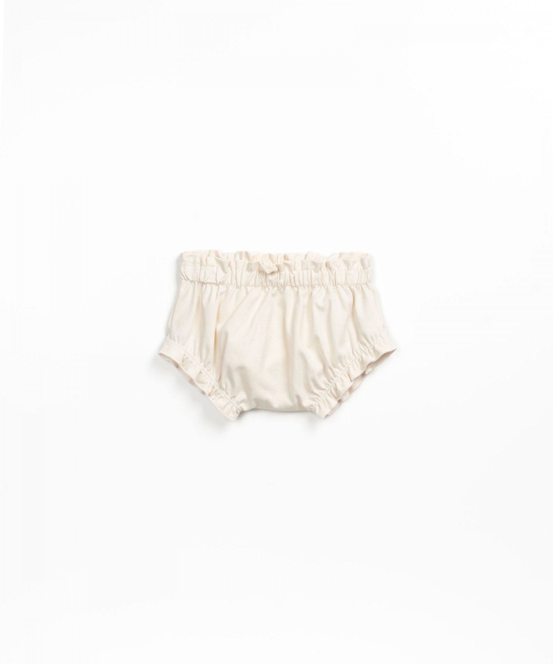 Organic cotton underpants with frill | Textile Art