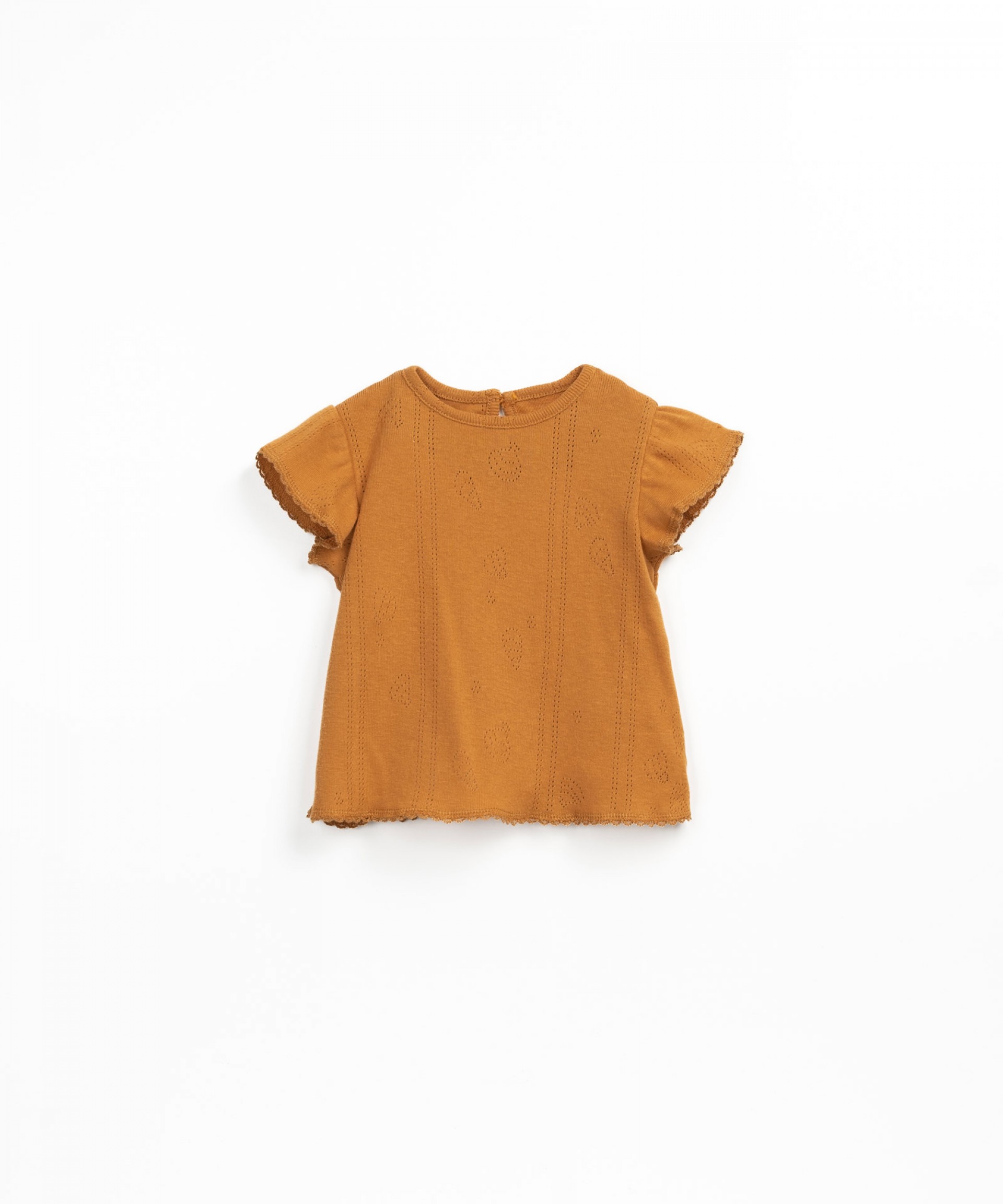 T-shirt con apertura sulla schiena | Textile Art