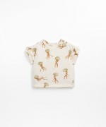 Camiseta con estampado de medusas | Textile Art