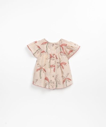 TUNICA TECIDO ESTAMPADO