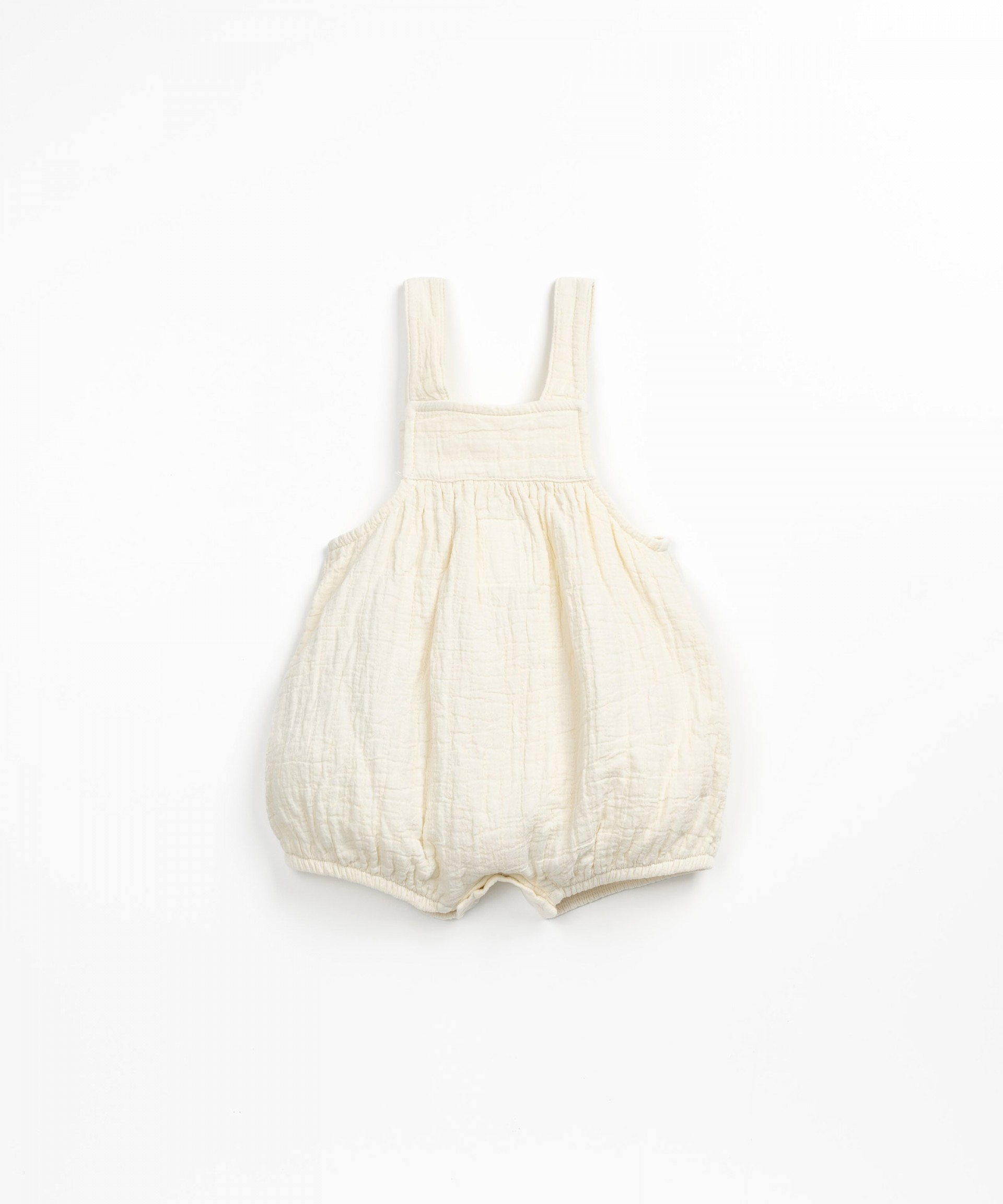 Short cotton jumpsuit | Textile Art