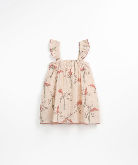 VESTIDO TECIDO ESTAMPADO