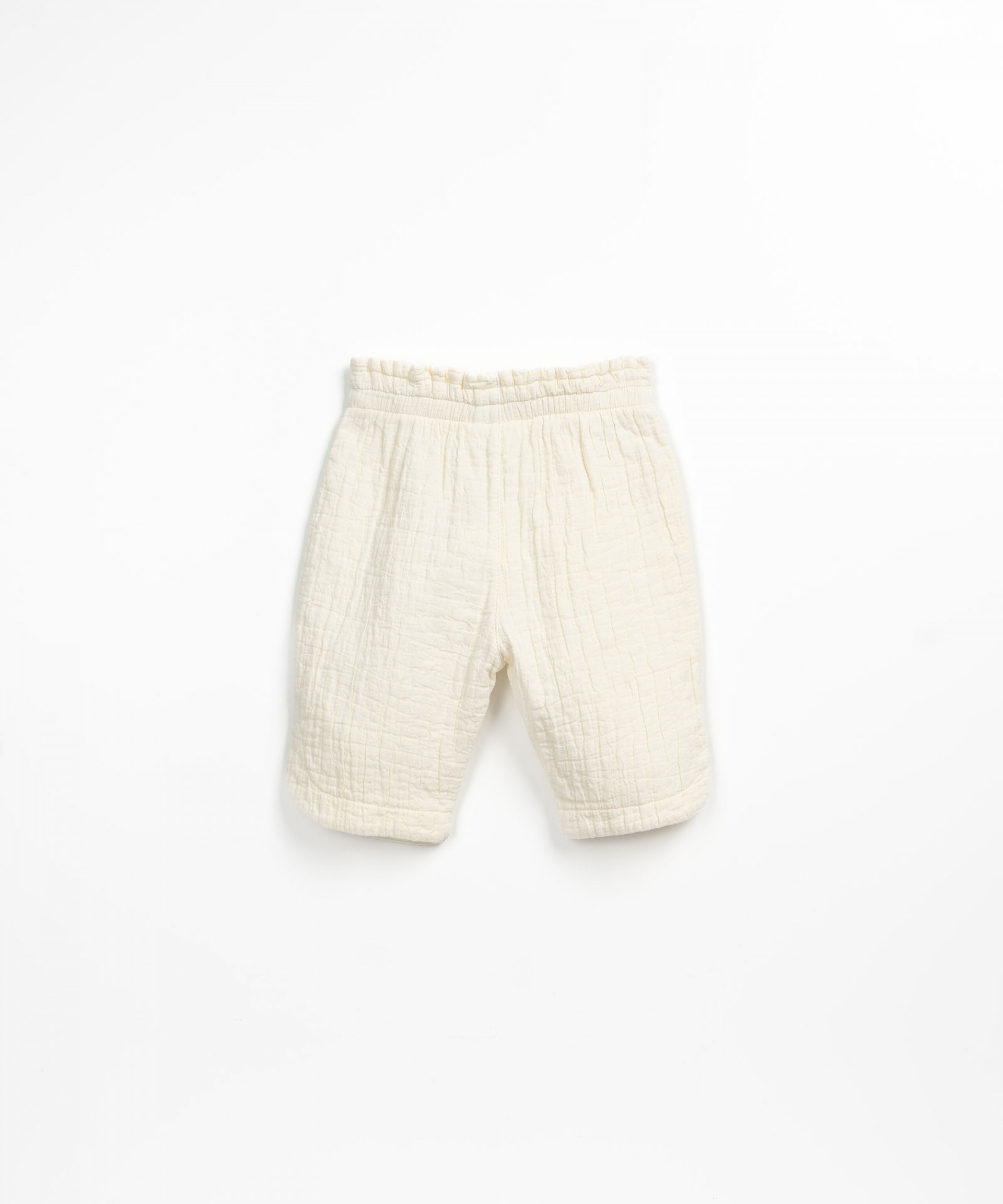 Pantaloni di tessuto con cintura elasticizzata | Textile Art