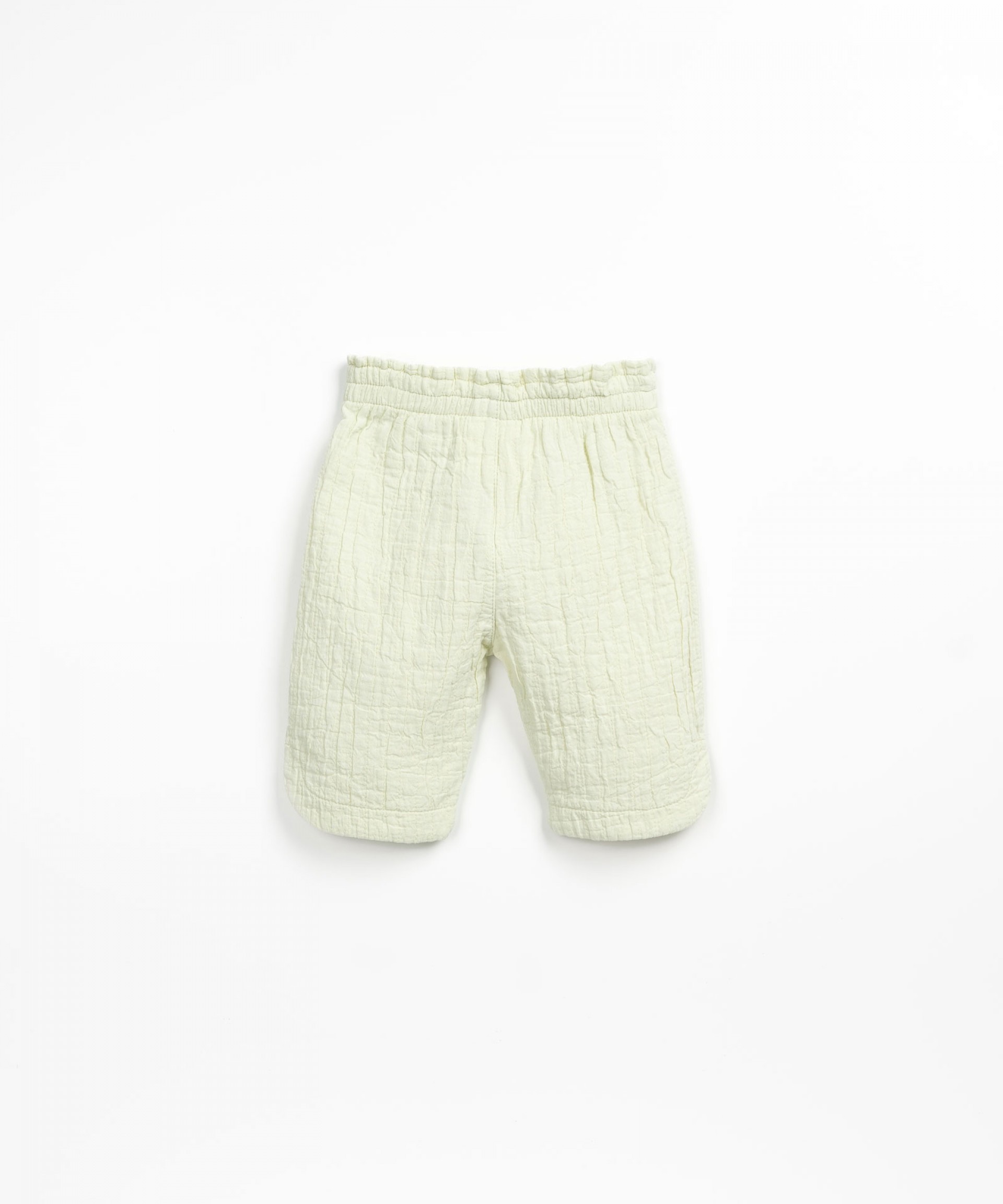 Woven trousers with elastic waist | Textile Art