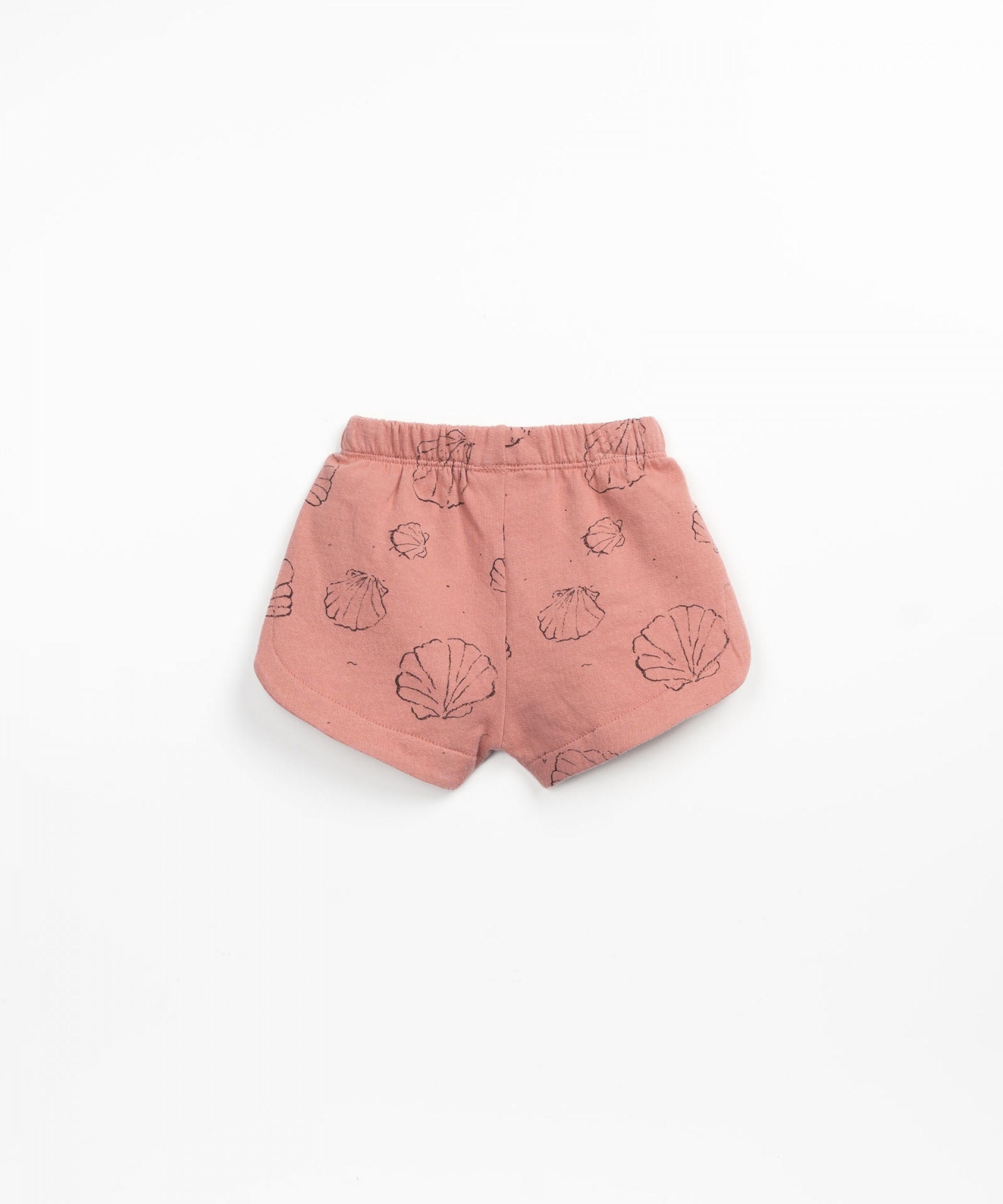 Shorts with shells print | Textile Art