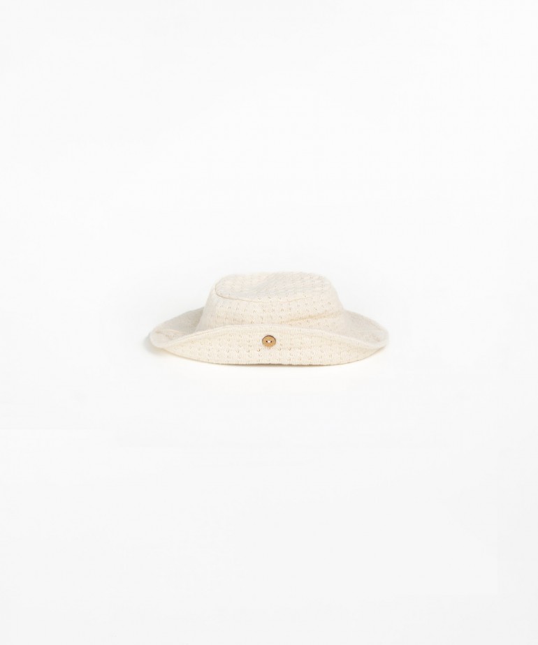 Jersey stitch organic cotton hat