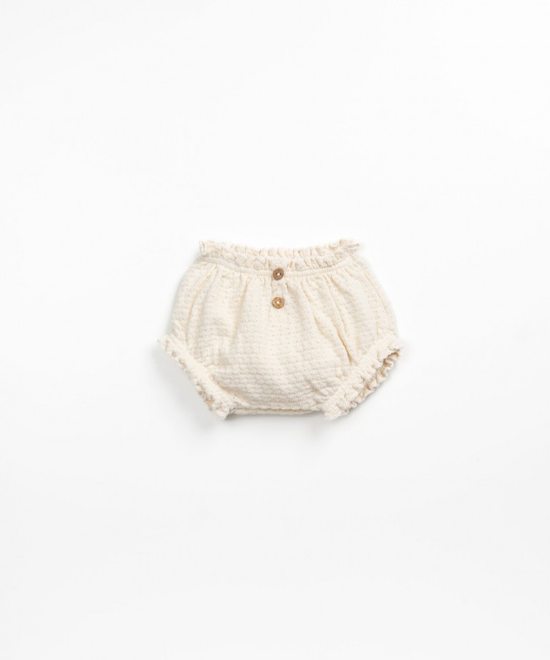 Organic cotton textured jersey underpants