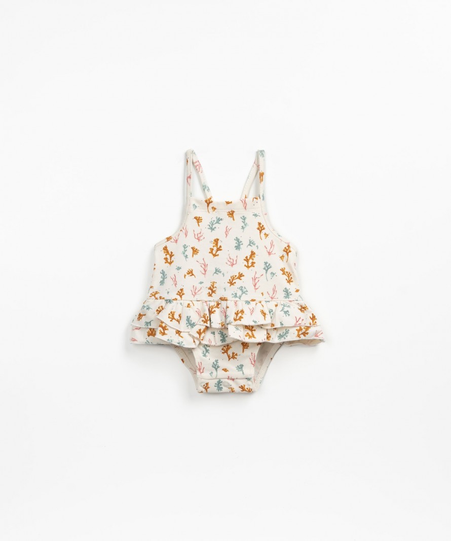 Organic baby swimsuit Organic baby Organic baby clothes cheapest girl swimsuit bunny print icecream