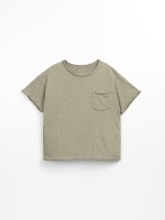 T-shirt � manches courtes en coton biologique