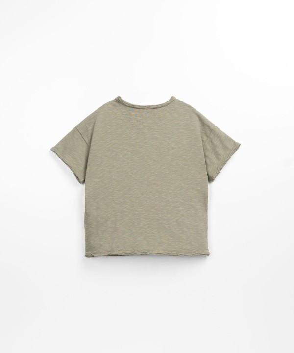 T-shirt � manches courtes en coton biologique