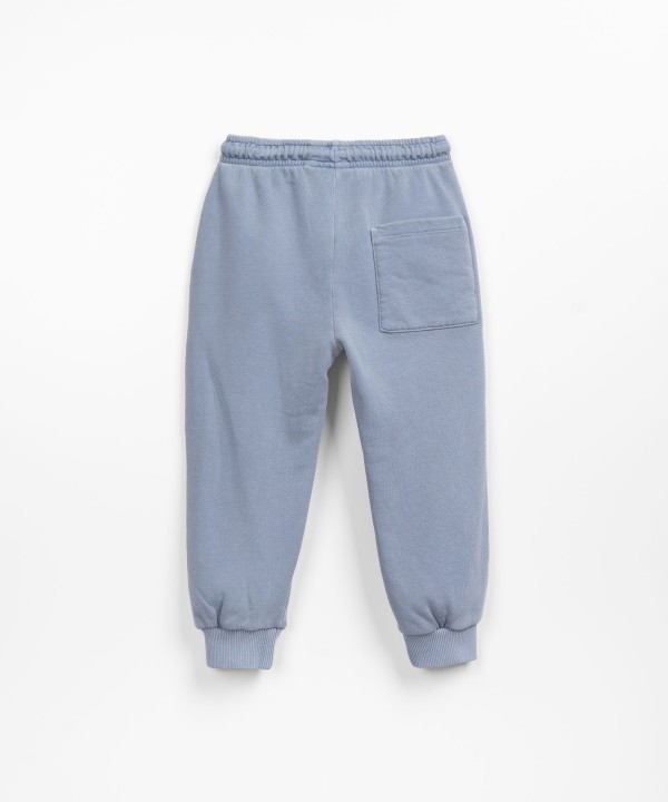 Fleece trousers with pockets