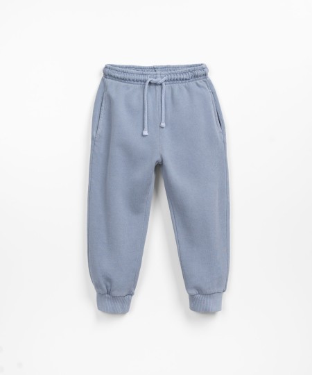 Fleece trousers with pockets