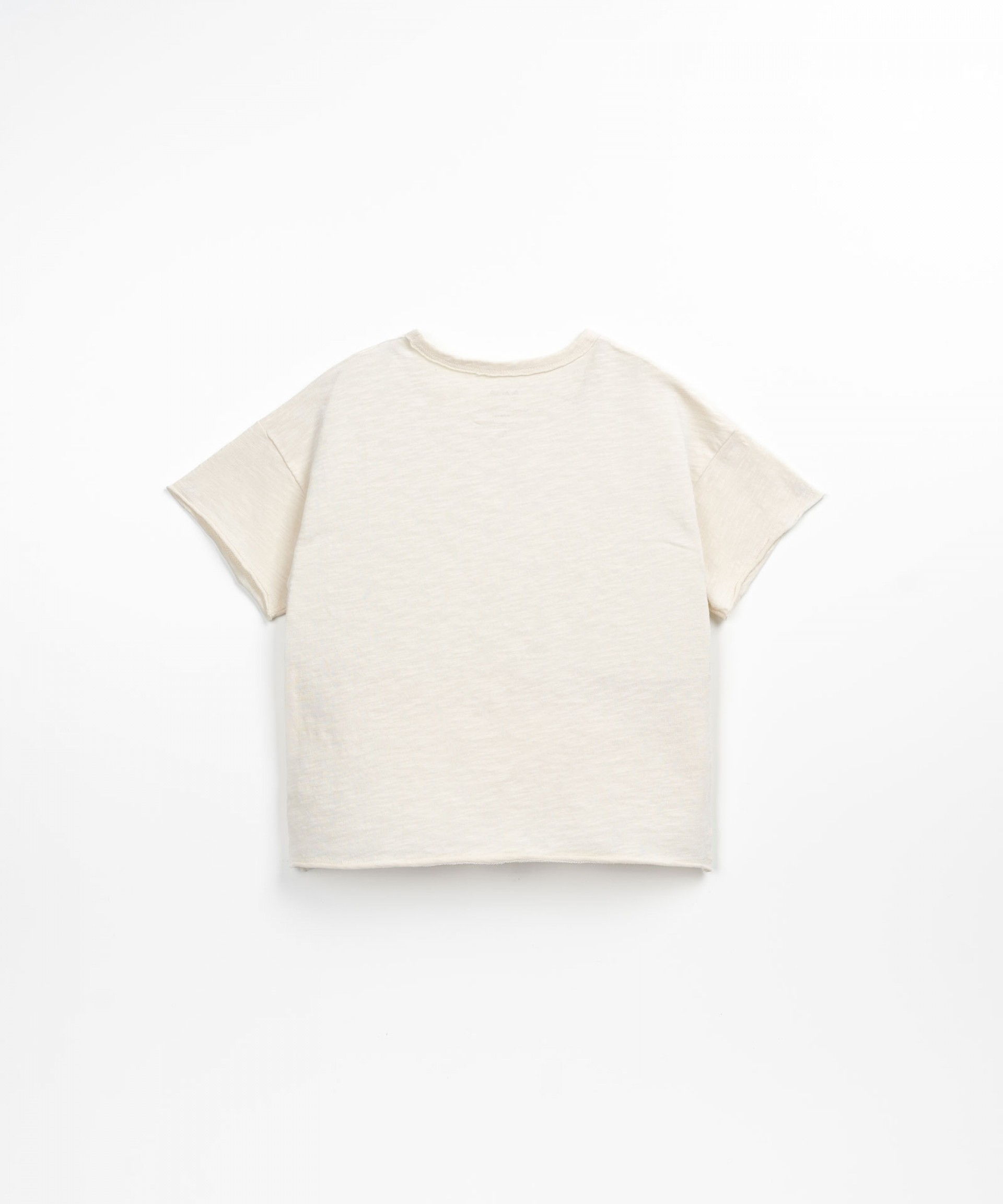 Camiseta de manga corta de algodn orgnico | Textile Art