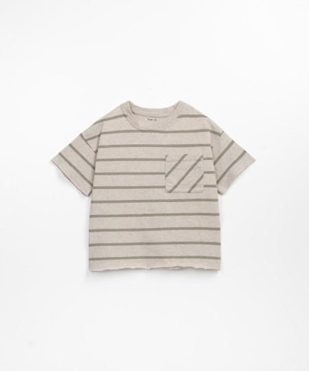 STRIPED JERSEY T-SHIRT