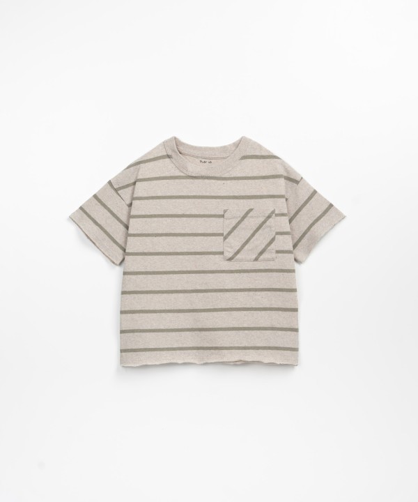 STRIPED JERSEY T-SHIRT