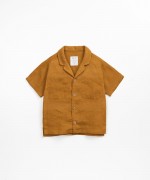 Linen shirt with pockets | Textile Art
