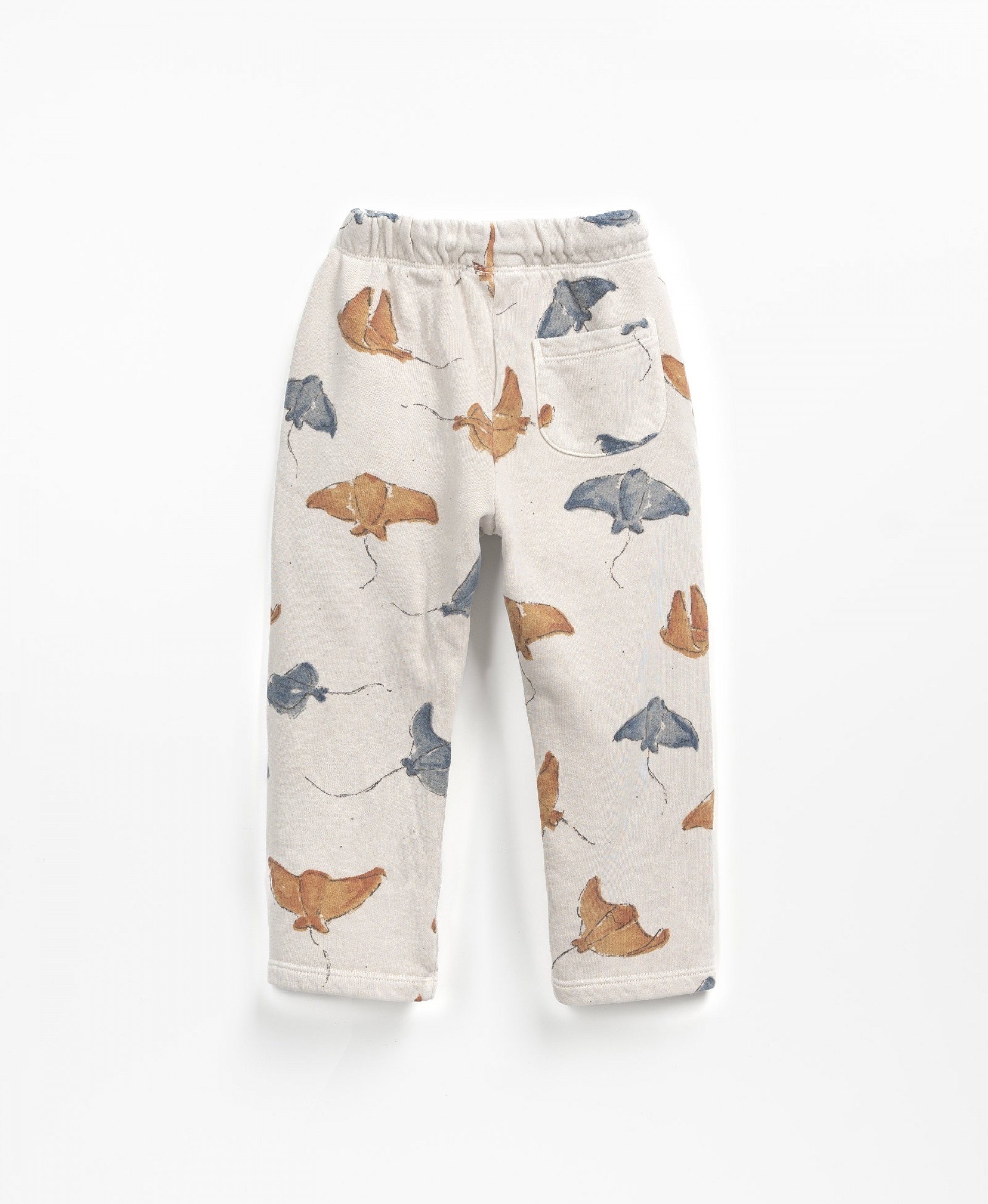 Trousers with stingray print | Textile Art