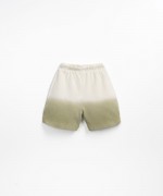 Pantaloncini di maglina in cotone riciclato | Textile Art