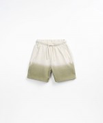 Pantaloncini di maglina in cotone riciclato | Textile Art