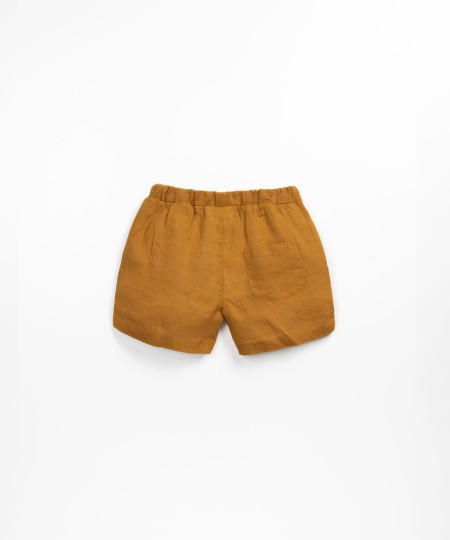 LINEN SHORTS