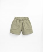 Woven shorts with pockets | Textile Art