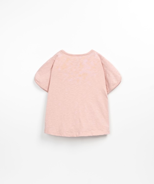 T-shirt avec ouverture aux manches