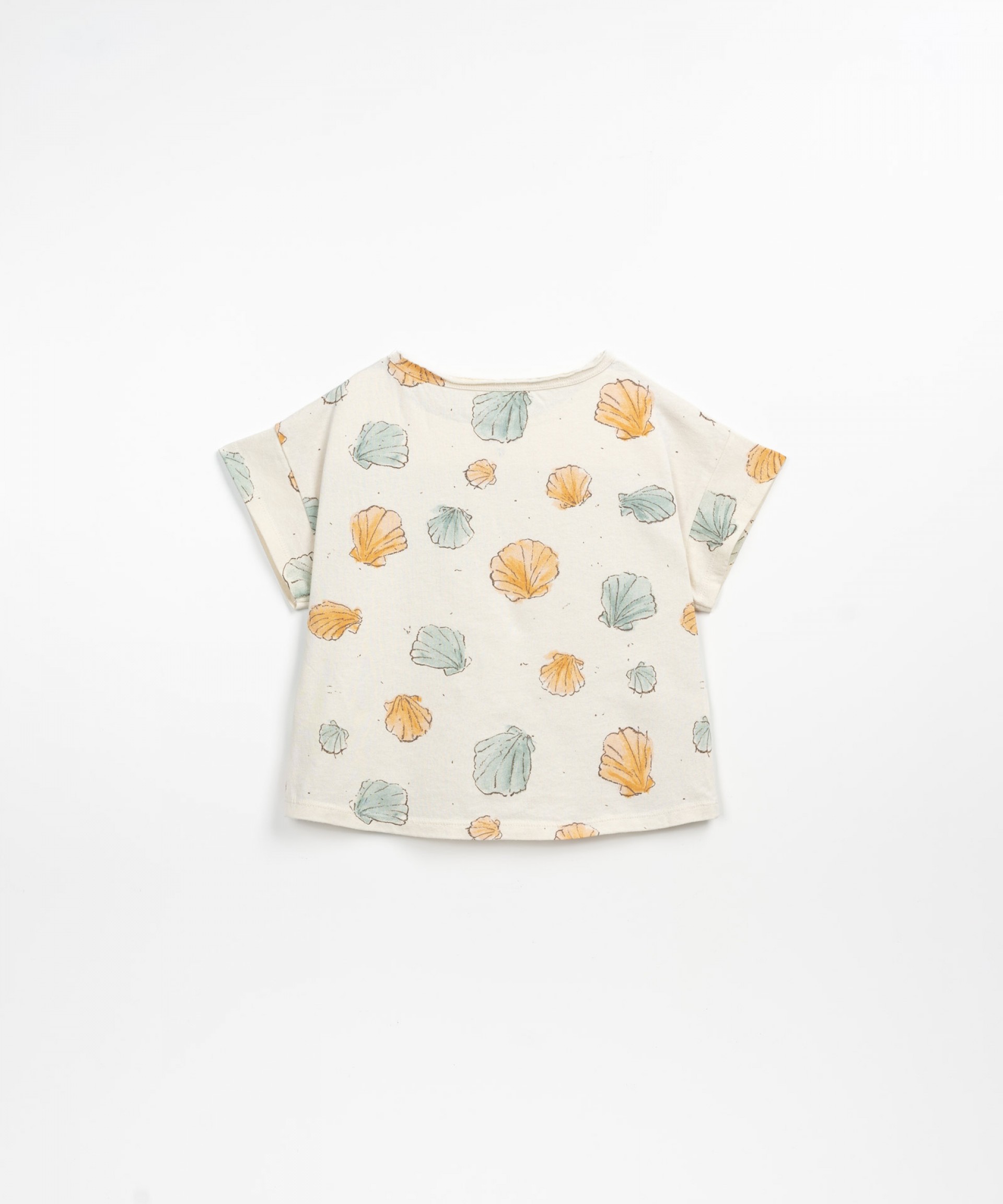 T-shirt mistura de algodo orgnico e algodo reciclado | Textile Art
