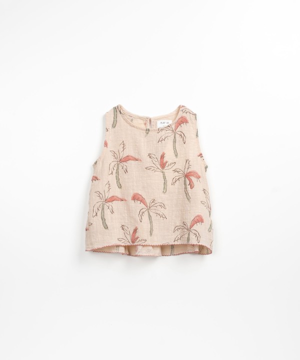 T�NICA TECIDO ESTAMPADO