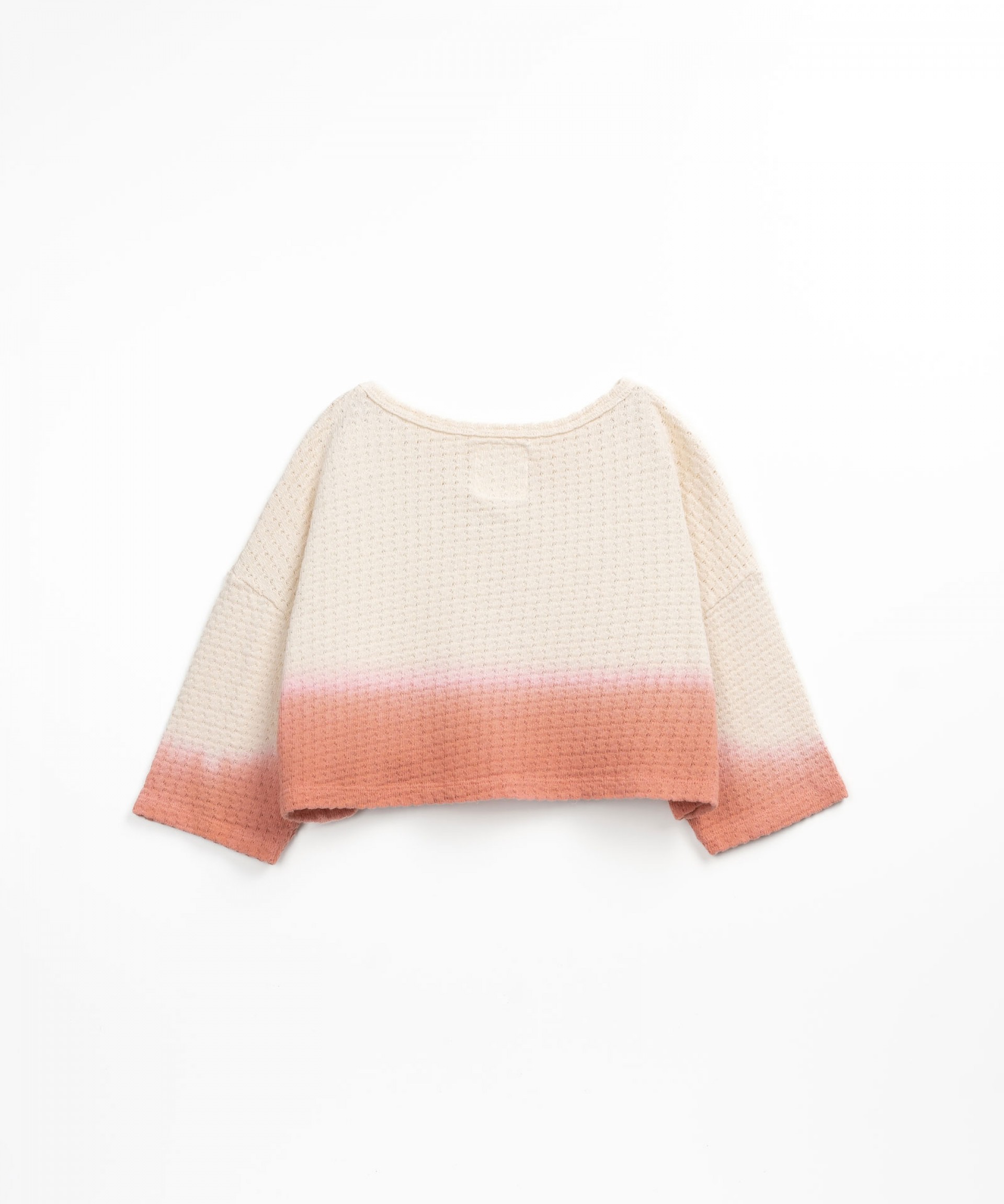 Sweater with colour gradient | Textile Art