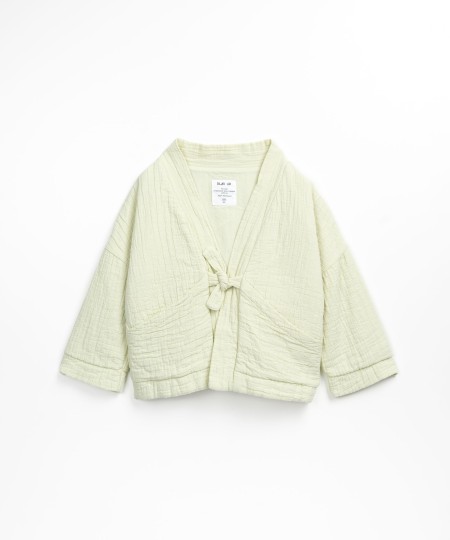 WOVEN CARDIGAN