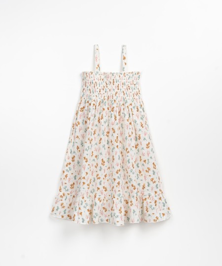 PRINTED WOVEN DRESS