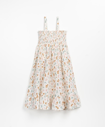 VESTIDO TECIDO ESTAMPADO