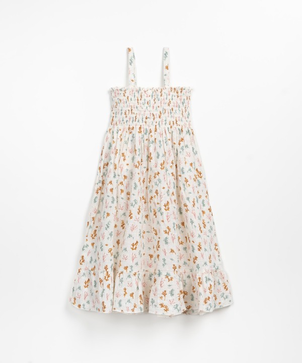 PRINTED WOVEN DRESS