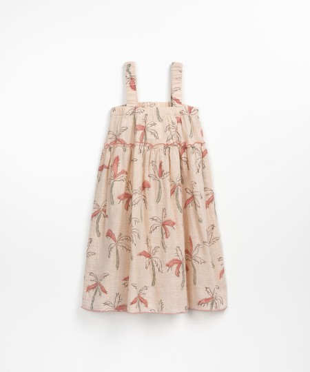 VESTIDO TECIDO ESTAMPADO