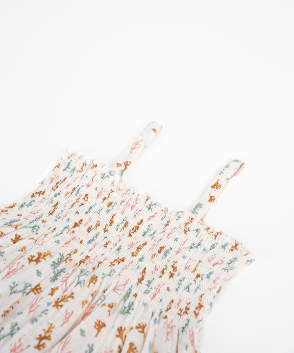 PRINTED WOVEN DRESS