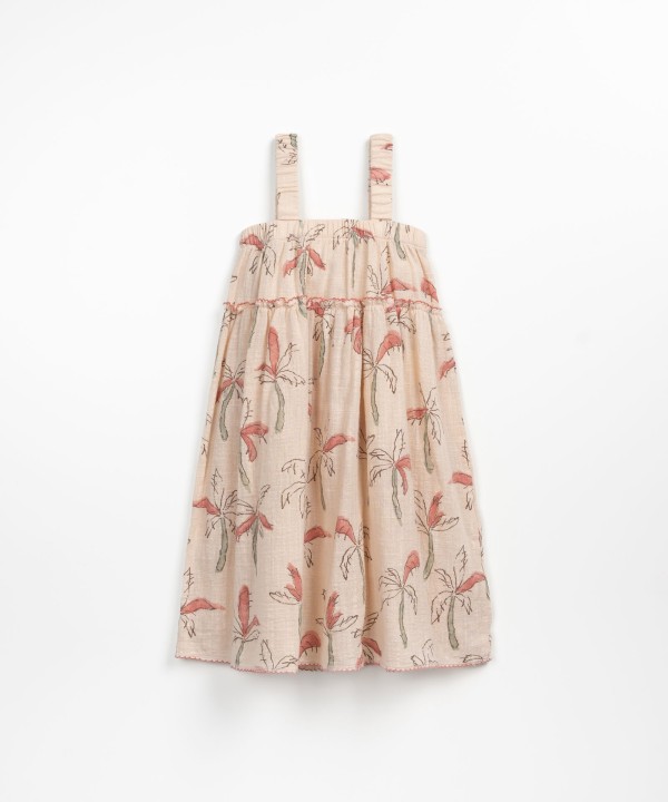 PRINTED WOVEN DRESS