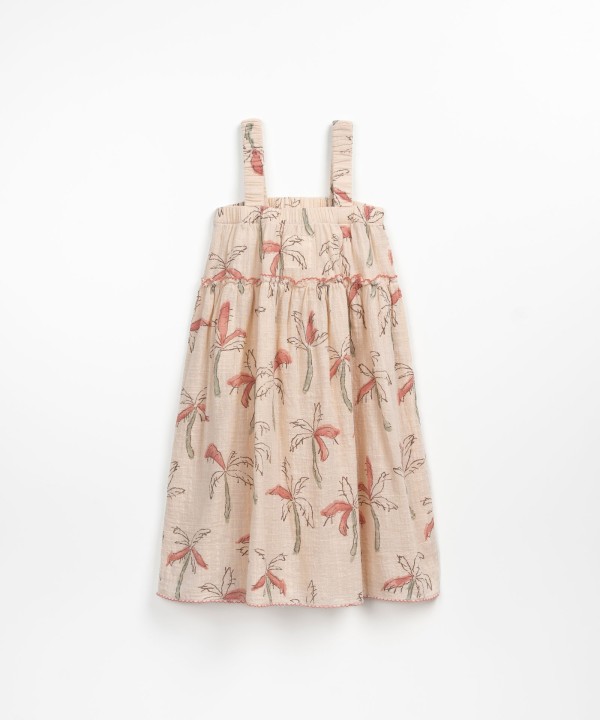 PRINTED WOVEN DRESS