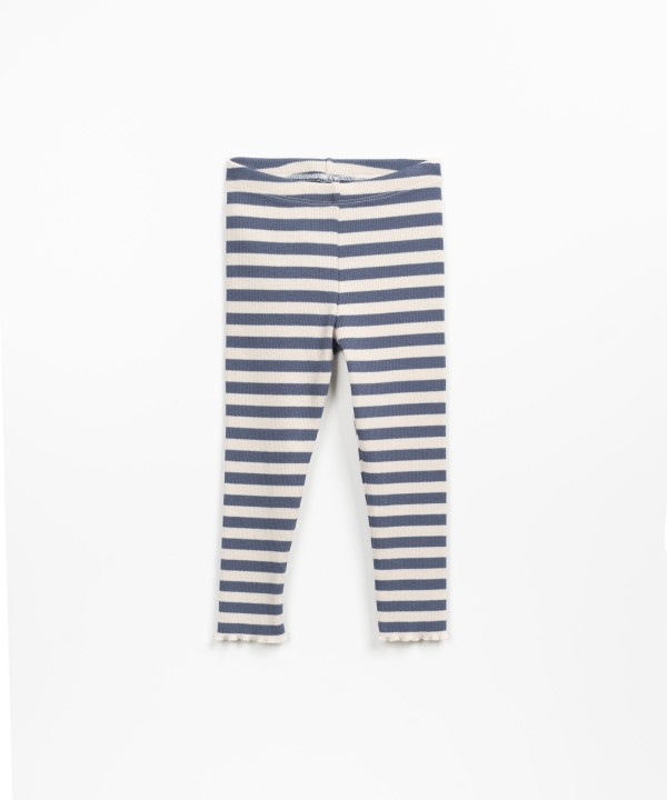 LEGGING RIB A RIGHE