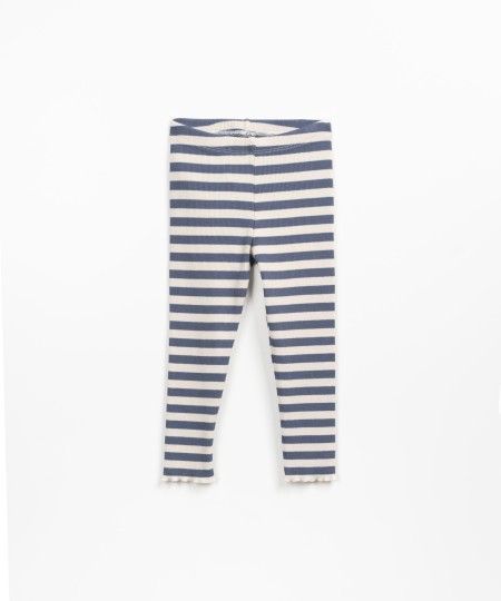 LEGGING RIB A RIGHE